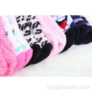 Kids Tie-Dye Hilado de plumas Cozy Socks